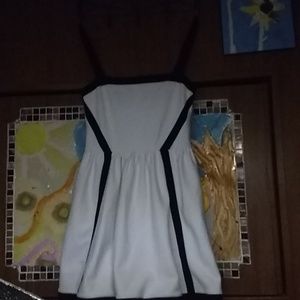 Juicy Couture White and Black Dress